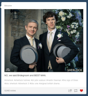 Tumblr Reacts To “Sherlock’s” “The Sign Of Three”