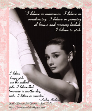 Audrey Hepburn Elegance Quote Audrey hepburn