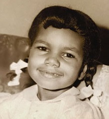 Condoleezza Rice as a child