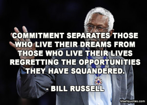 Bill Russell Basketball Quotes