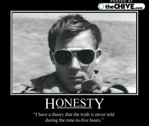 hunter s. thompson quotes | Honesty