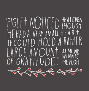 AA Milne :: hand lettering by lisa congdon