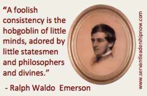Servant Leadership - Ralph Waldo Emerson