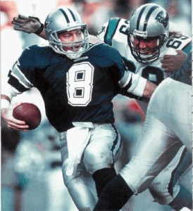 ... when the Cowboys lost to the Carolina Panthers in the 1996 playoffs