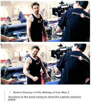 RDJ The Making of Iron Man 2