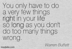 Quotes of Warren Buffett About management, economics, business ...