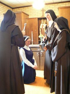 Discalced Carmelite Nuns of Loretto Carmel Entrance Ceremony More