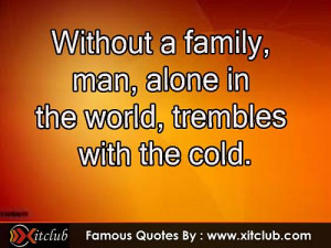 You Are Currently Browsing 15 Most Famous Family Quotes