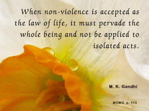 Famous Peace Quotes Mahatma