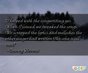 Songwriting Quotes
