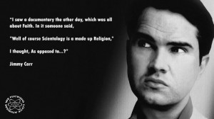 Jimmy Carr, Atheism