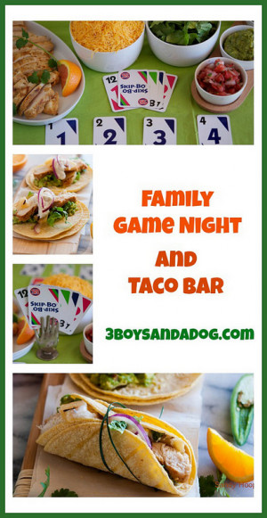 Family Game Night And Taco...