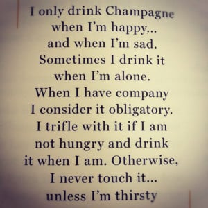 Champagne quote #2