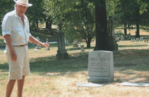 Peter Blow Dred Scott Dred scott's supposed grave