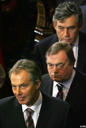 Blair Rolls on Shocked German Pope