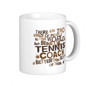 Tennis Coach Gift Classic White Coffee Mug