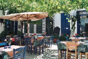 Traditional Greek taverna , integral part of Greek culture and cuisine ...