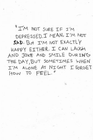 depressed sad sad quotes depression sad depressing quotes tumblr sad ...