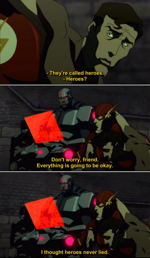 Justice League The Flashpoint Paradox Quote-4