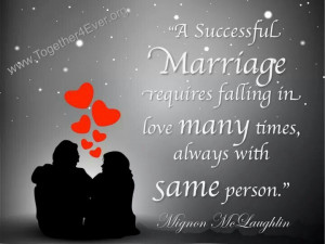 Successful marriage