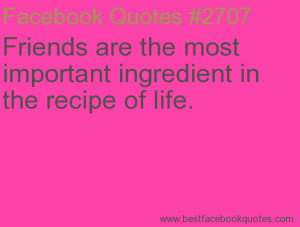 ... in the recipe of life.-Best Facebook Quotes, Facebook Sayings
