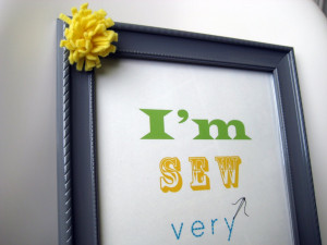 Cute, right? Print one out an hang it up in your craft room!