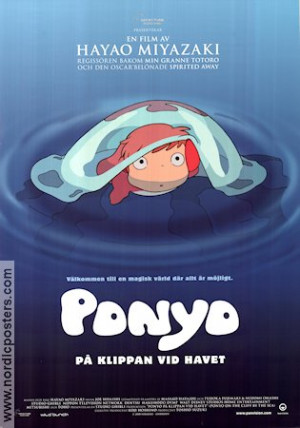 Ponyo Movie DVD