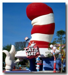 Orlando, The Cat in the Hat, Islands of Adventure Theme Park, Florida