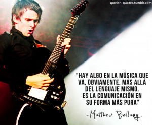 ... bellamy # citas # espanol # frases # muse # spanish # spanish quotes