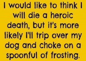 haha---i'm so clumsy