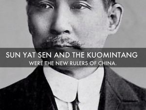 20. SUN YAT SEN AND THE Kuomintang