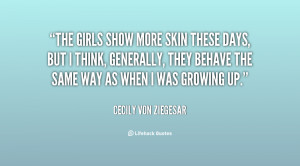 Quotes About Girls Showing Skin