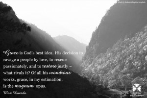 Five Minute Friday - Grace