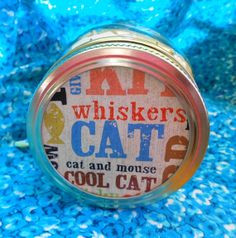 Cat Quote Jar Mason Fun Gift 4 Cat Lover Any by WhimsyvilleUSA, $10.00 ...