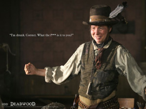 Robin Weigert as Calamity Jane in Deadwood