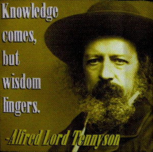 Alfred Lord Tennyson Quote - Printed Patch - Sew On - Vest, Bag ...