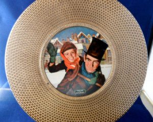 Christmas Dickens Tiny Tim Canister Pastry Tin ...
