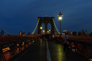 Twilight The Brooklyn Bridge