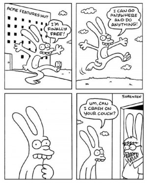 Cartoon for Matt Groening “Life in Hell”