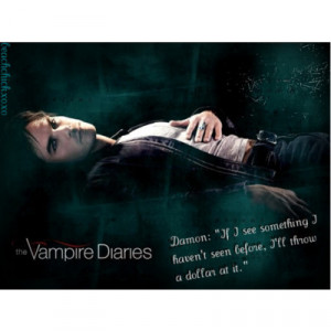 Funny Vampire Diaries Quotes