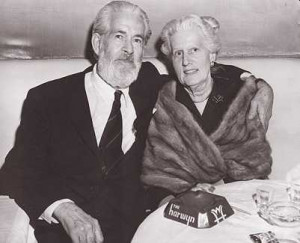 Left: George Hayes as 