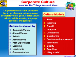 Elements of Corporate Culture
