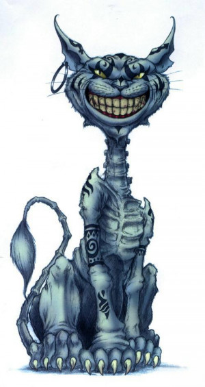 ve seen it as a tattoo cheshire cat from american mcgee s alice