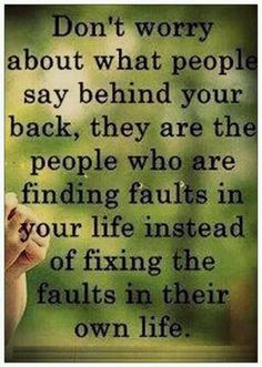 they are afraid to admit is in themselves. Don't project your faults ...