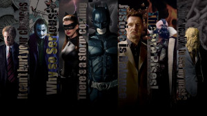 Christopher Nolan's Batman and Villain quotes Wallpaper ~BatmanNerd ...