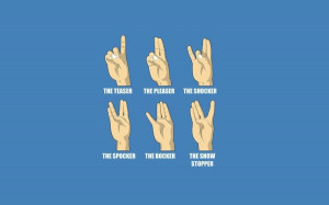 humor hands funny fingering sign language 1920x1200 wallpaper