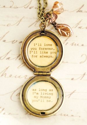 ... Women's Lockets – Quote Lockets – Mom and Me on Etsy, $36.47 CAD