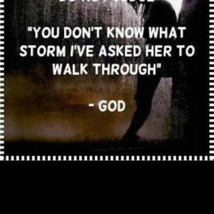 God's storm