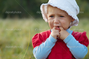 Sad Baby Girl Crying...