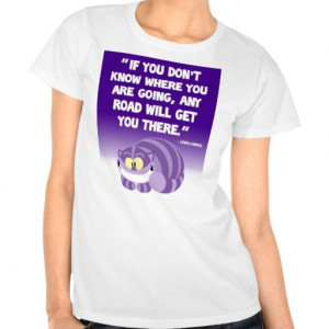 Lewis Carroll Quote Cheshire Cat Shirt